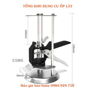Con đội gạch 3 chân inox