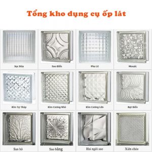 các mẫu ke gạch kính lấy sáng
