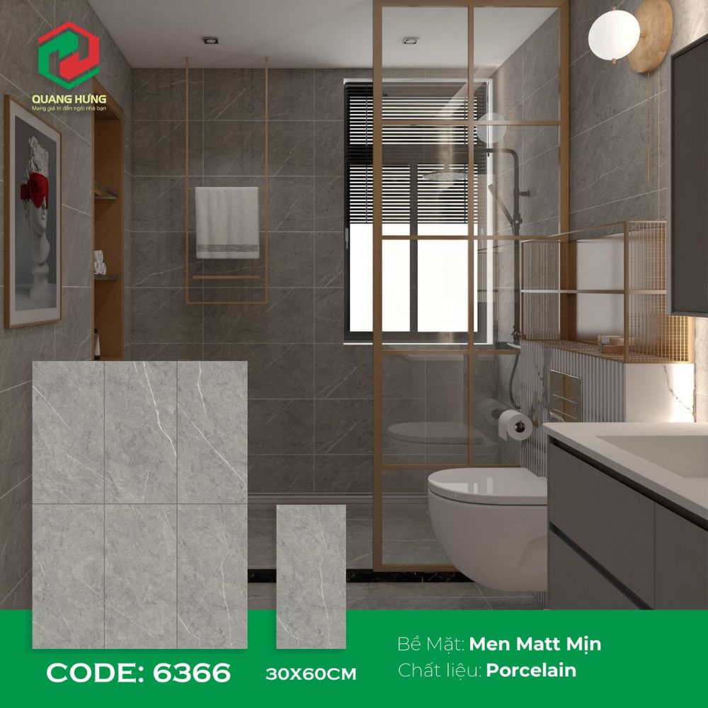 Các yếu tố ảnh hưởng đến chiều cao ốp gạch nhà vệ sinh
